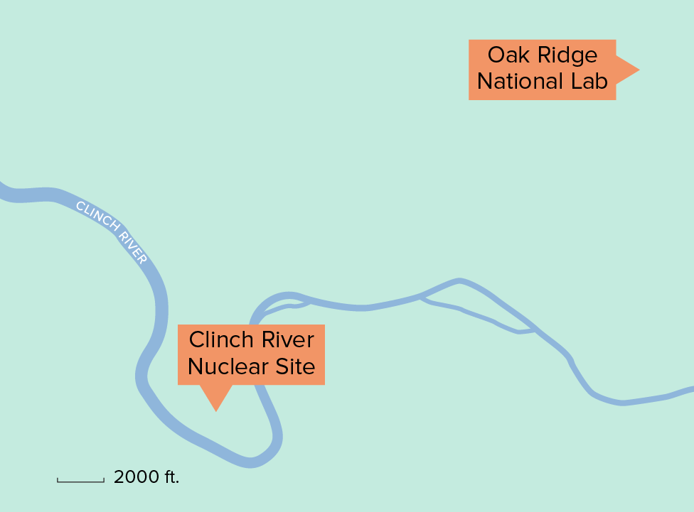 TVA's Clinch River Nuclear Site, near ORNL