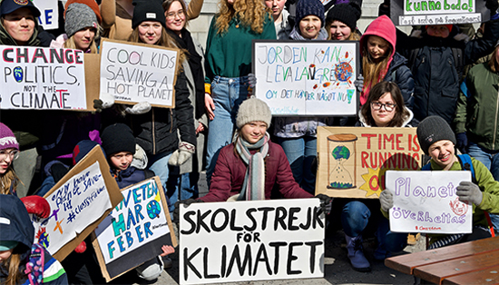 Swedish teenager Greta Thunberg