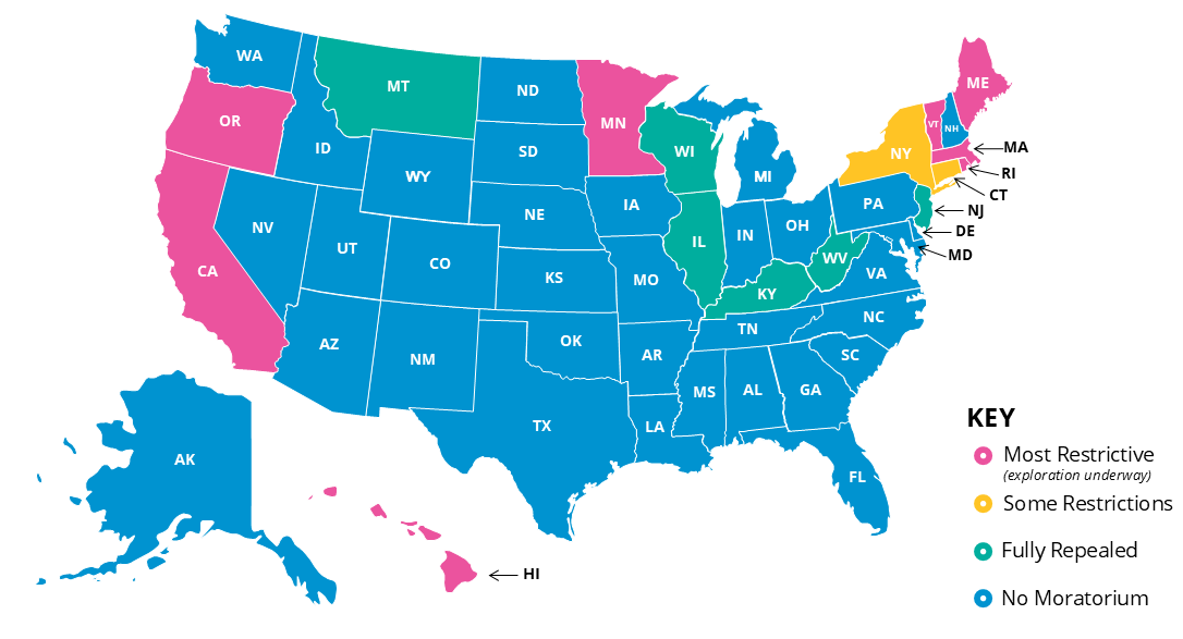 Moratorium Map Moratorium Map