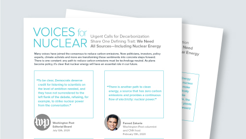 Voices for Nuclear image
